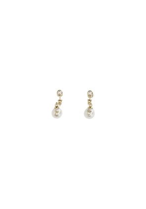 Chloé Gold Metal Earrings - One Size