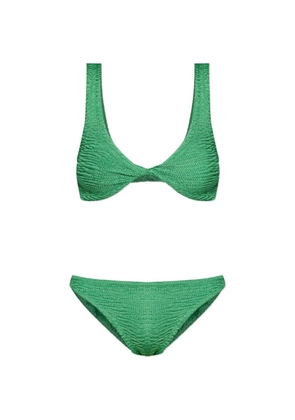 PARAMIDONNA Donika crinkled-finish bikini - Green