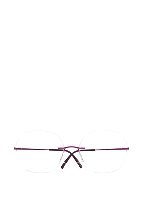 Silhouette Titan Minimal Art geometric-frame glasses - Purple
