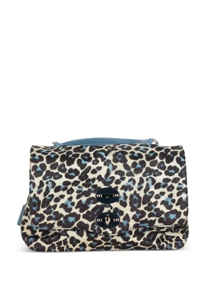Zanellato leopard-print Postina shoulder bag - Neutrals