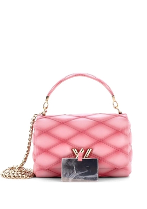 Louis Vuitton Pre-Owned GO-14 Top Handle NM Handbag Malletage Leather MM crossbody bag - Pink