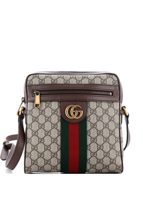 Gucci Pre-Owned Ophidia Messenger Bag GG Coated Canvas Small crossbody bag - Brown