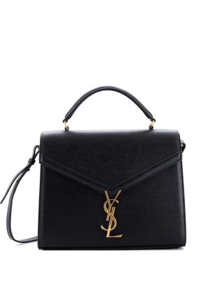 Saint Laurent Pre-Owned Cassandra Top Handle Bag Leather Medium satchel - Black