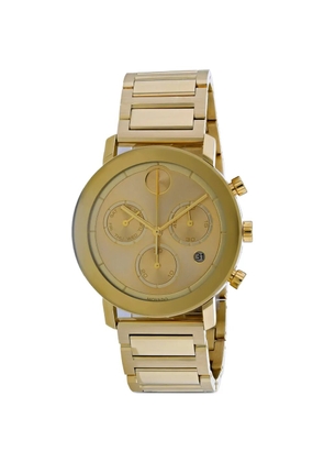 Movado Bold chronograph 42mm watch - Gold