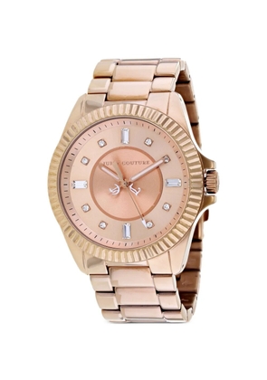 Juicy Couture Stella fluted bezel 40mm watch - Pink