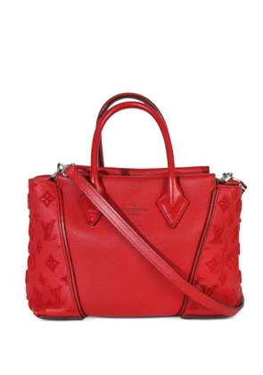 Louis Vuitton Pre-Owned 2015 Monogram W BB leather tote bag - Red
