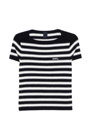 Juun.J striped T-shirt - Blue