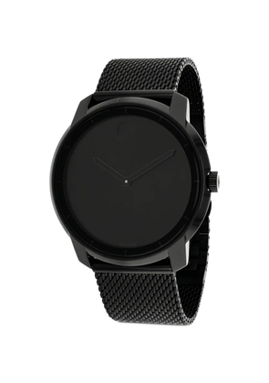 Movado Bold mesh-strap 44mm watch - Black