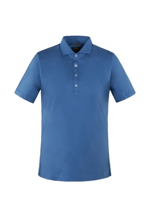 Moorer Tarno-Sio cotton polo shirt - Blue