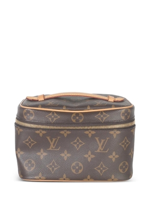 Louis Vuitton Pre-Owned 2020 Monogram Nice BB make-up bag - Brown