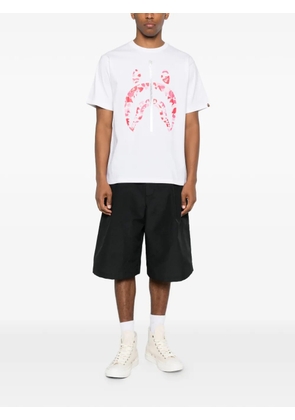 A BATHING APE® camo-print T-shirt - Neutrals