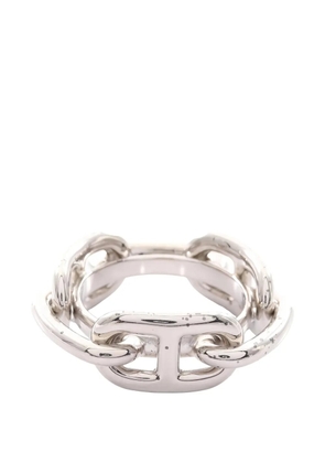 Hermès Pre-Owned 2000s Chaine d'Ancre ring - Silver