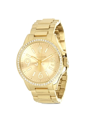 Juicy Couture Jetsetter crystal bezel 37mm watch - Gold