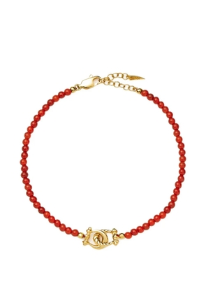 Missoma beaded knotted-link bracelet - Gold