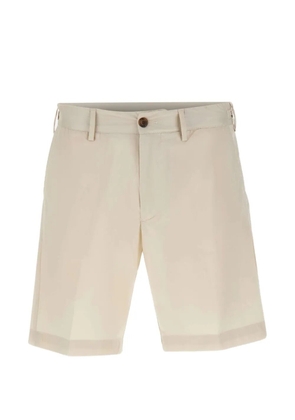 Perfection elasticated-waistband shorts - White