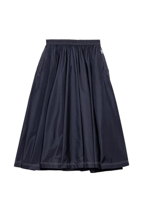 Prada light Re-Nylon full skirt - Blue