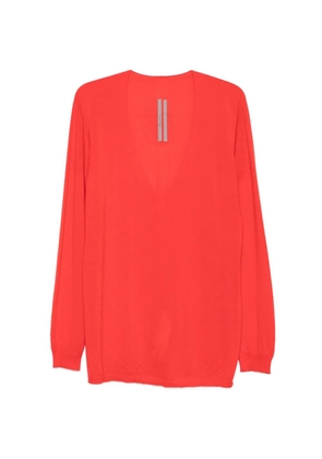 Rick Owens Extreme V-neck sweater - Orange