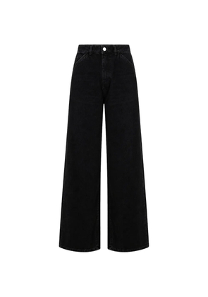 ICON DENIM Bess wide-leg jeans - Black