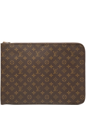Louis Vuitton Pre-Owned 1992 Monogram Poche Documents Portfolio business bag - Brown