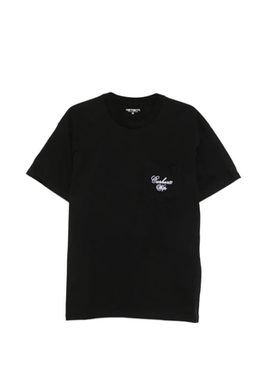 Carhartt WIP logo-embroidered T-shirt - Black