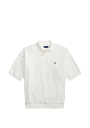 Polo Ralph Lauren ribbed polo shirt - White