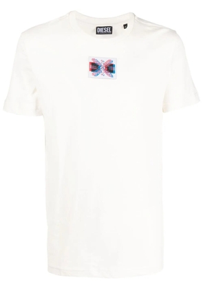 Diesel graphic-print short-sleeve T-shirt - White