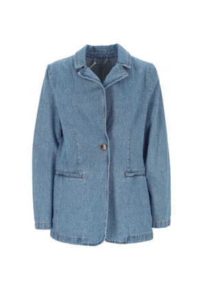 Marella single-breasted jacket - Blue