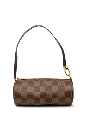 Louis Vuitton Pre-Owned 1990-2010 Damier Ebene Papillon Pochette handbag - Brown