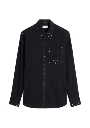 LEMAIRE studded fitted shirt - Black
