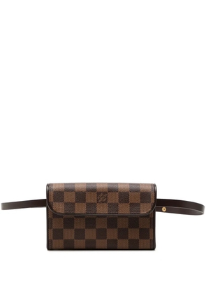Louis Vuitton Pre-Owned 2003 Damier Ebene Florentine Pochette belt bag - Brown