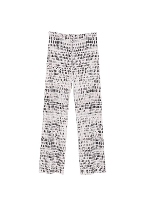 Fisico python-print trousers - Black