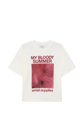 AMISH graphic-print T-shirt - White