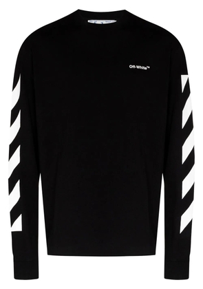 Off-White Diag graphic sleeve T-shirt - Black