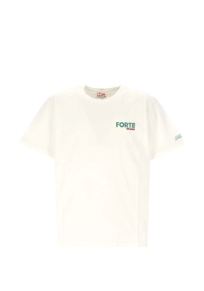 MC2 Saint Barth logo-print cotton T-shirt - White