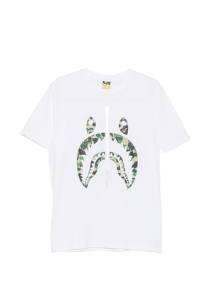 A BATHING APE® camouflage-print T-shirt - Neutrals