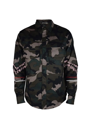 Valentino Garavani camouflage-pattern shirt - Green