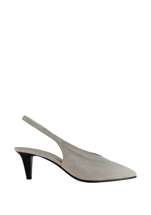 Loro Piana Rebecca suede pumps - Grey