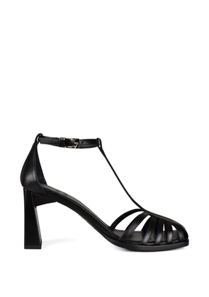 Anest Collective ankle strap leather sandals - Black