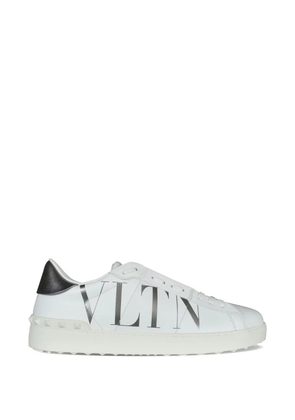 Valentino Garavani embossed studs logo sneakers - White