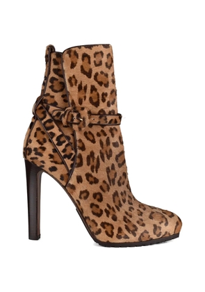 Lauren Ralph Lauren Recelle leopard-print boots - Neutrals