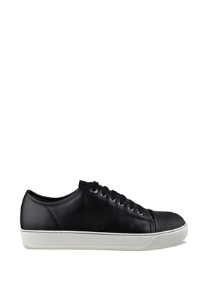 Lanvin DBB1 contrasting-toe lace-up sneakers - Black