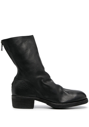 Guidi back zip boots - Black