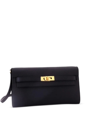 Hermès Pre-Owned Kelly To Go Wallet Epsom crossbody bag - Black