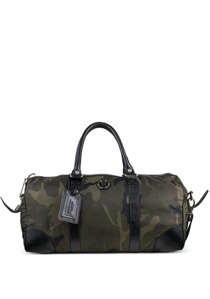 Philipp Plein military logo holdall - Green