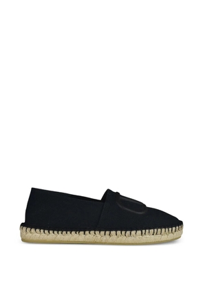 Valentino Garavani logo-detail espadrilles - Black