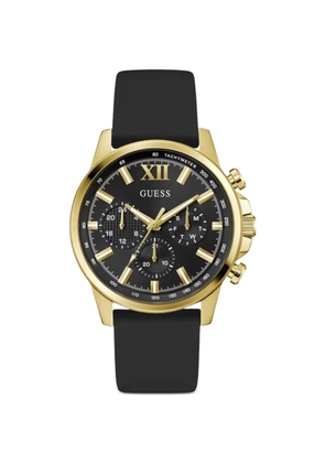 GUESS USA round-shape 44mm watch - Black