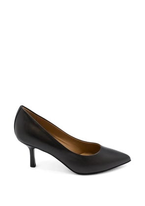 Walter Steiger pointed-toe leather pumps - Black