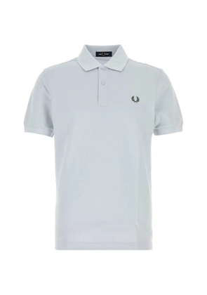 Fred Perry logo-embroidered polo shirt - Blue
