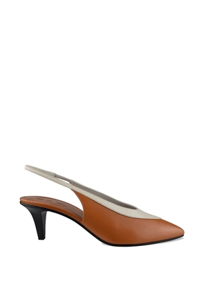 Loro Piana pointed leather pumps - Neutrals