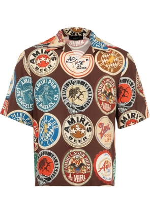 AMIRI Coasters shirt - Brown